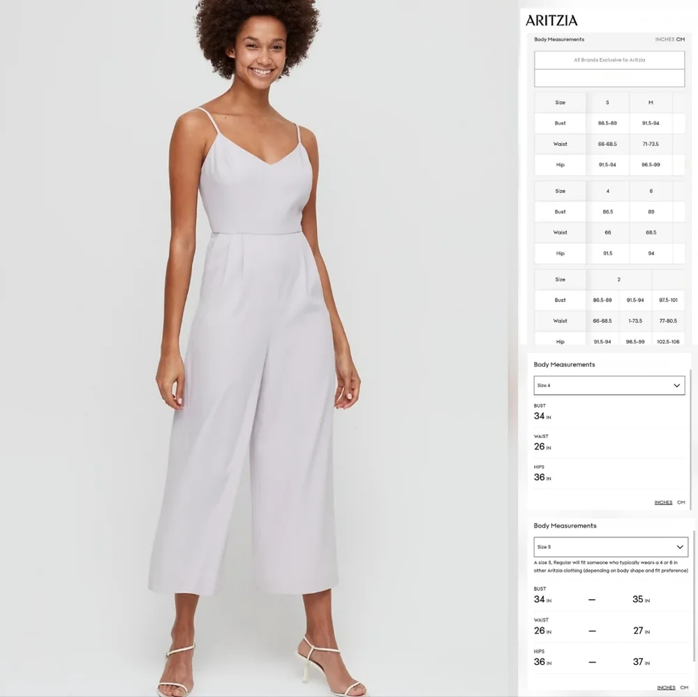 🇨🇦 Aritzia Babaton Light Purple Sleeveless Crepe Jumpsuit - Picture 13 of 14